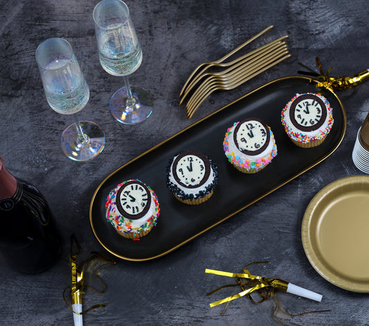 New Years Eve Countdown Cupcakes