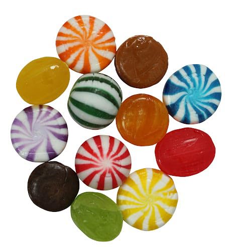 Hard Candy Assortment - 10 Pounds - Big Bulk Hostess Candies - Mixed Flavor Sweets for Offices, Breakrooms, Gifting