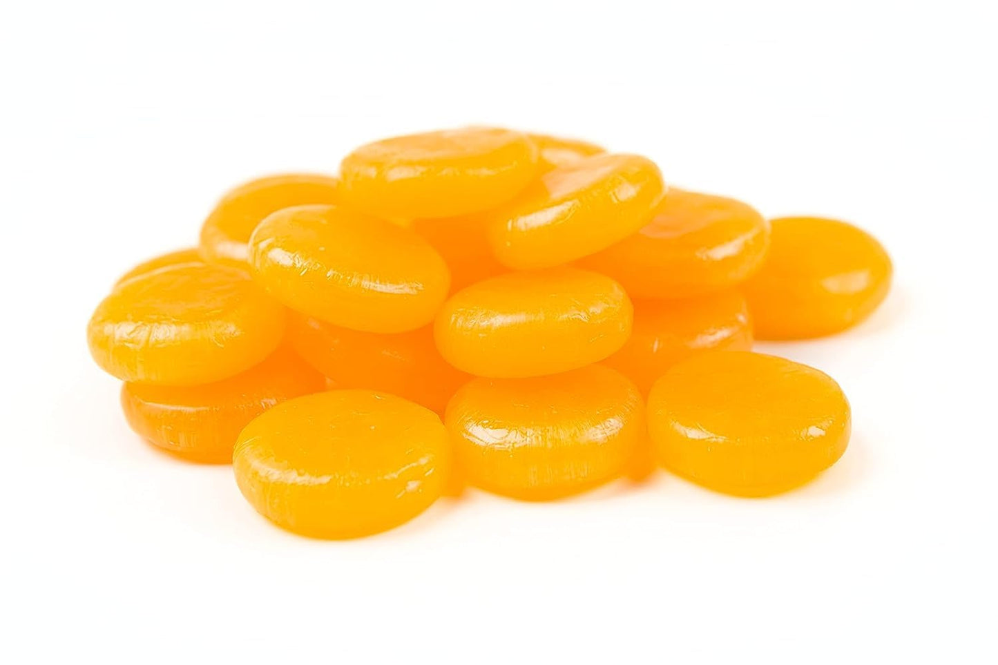 Butterscotch Hard Candy - 6 Pounds - Individually Wrapped Butter Scotch Buttons Candies - Bulk Yellow Treats For Candy Buffet