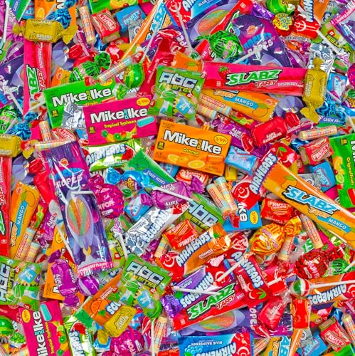 Birthday Party Candy Mix - 4 Pounds - Bulk Pinata Stuffers - Halloween Large Candy Bag For Party Treat Favors