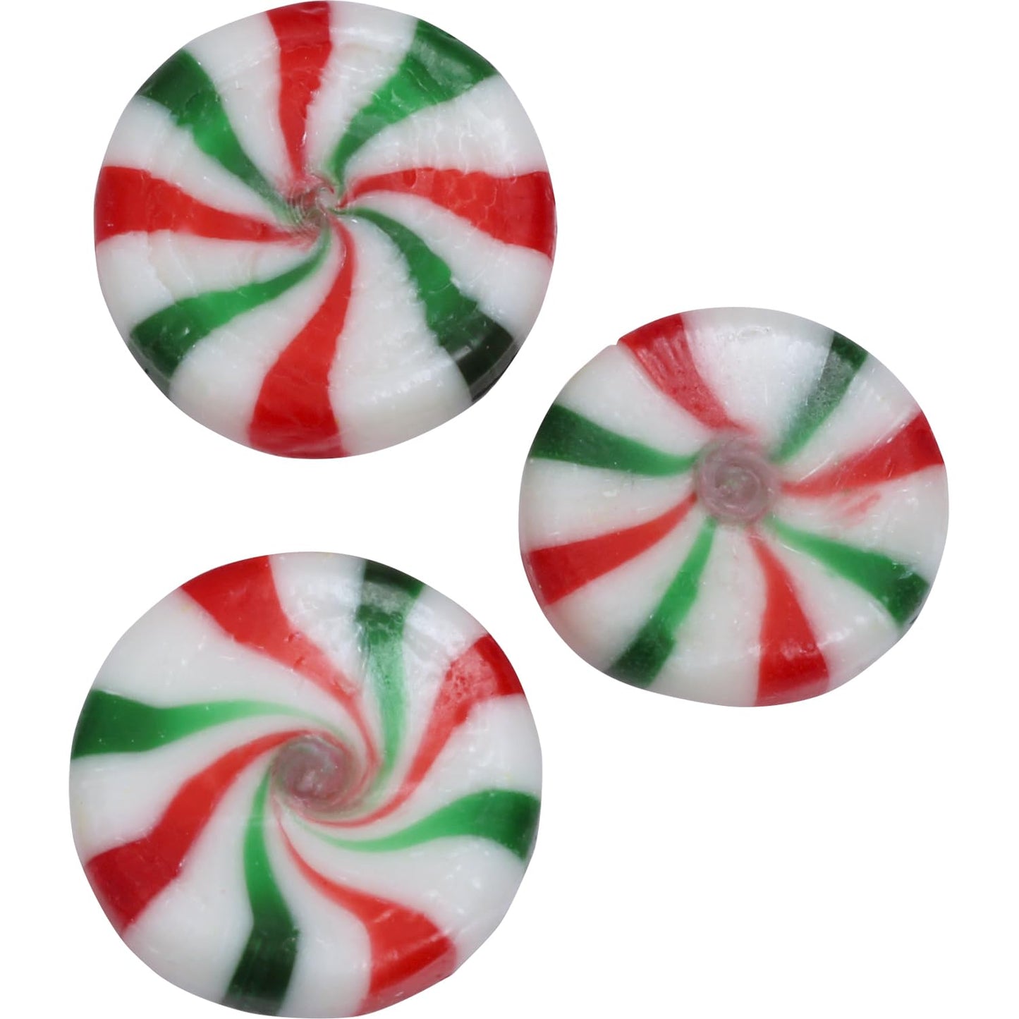 Christmas Peppermint Starlights - 3 Pounds - Mints Bulk Candy - After Dinner Mints - Peppermint Hard Candy - Red and Green Candies