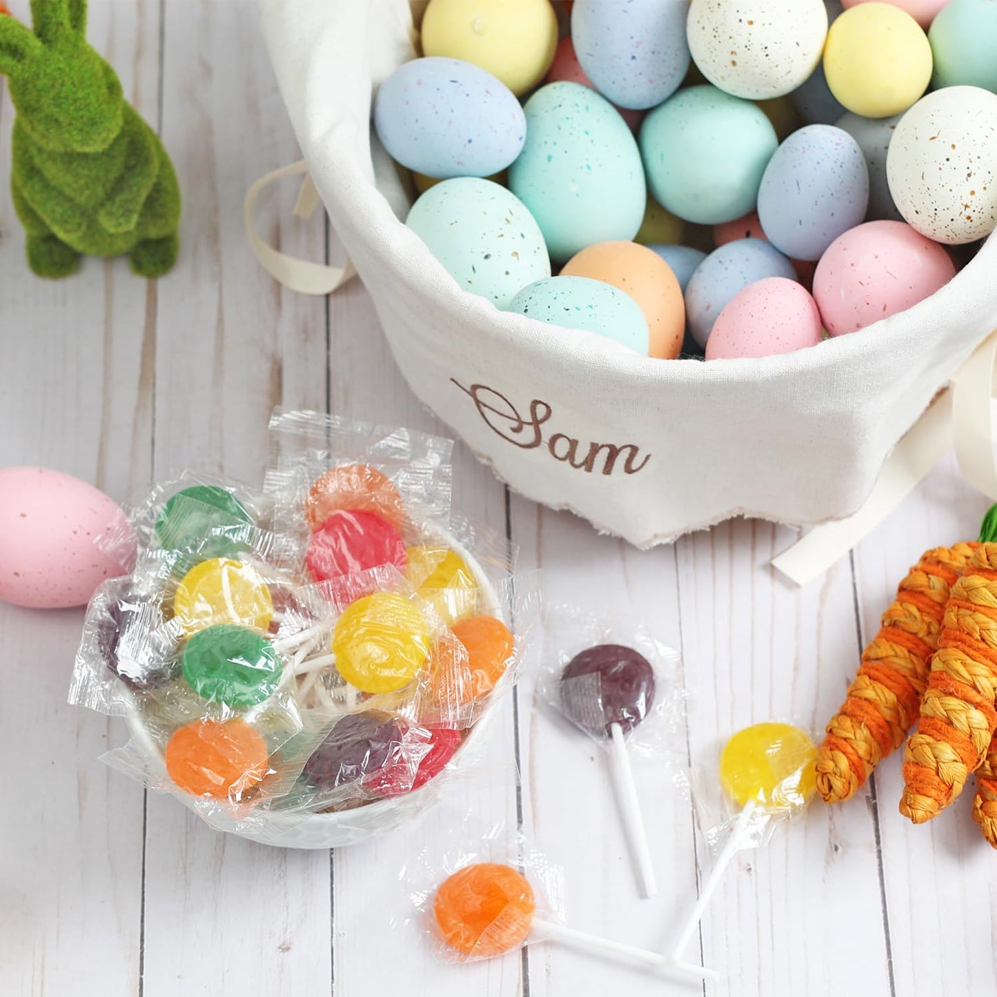 Classic Lollipops - 3 Pounds - Back To School Lollipops - Individually Wrapped - Flat Round Bulk Suckers For Kids, Doctors Office, Schools, Banks