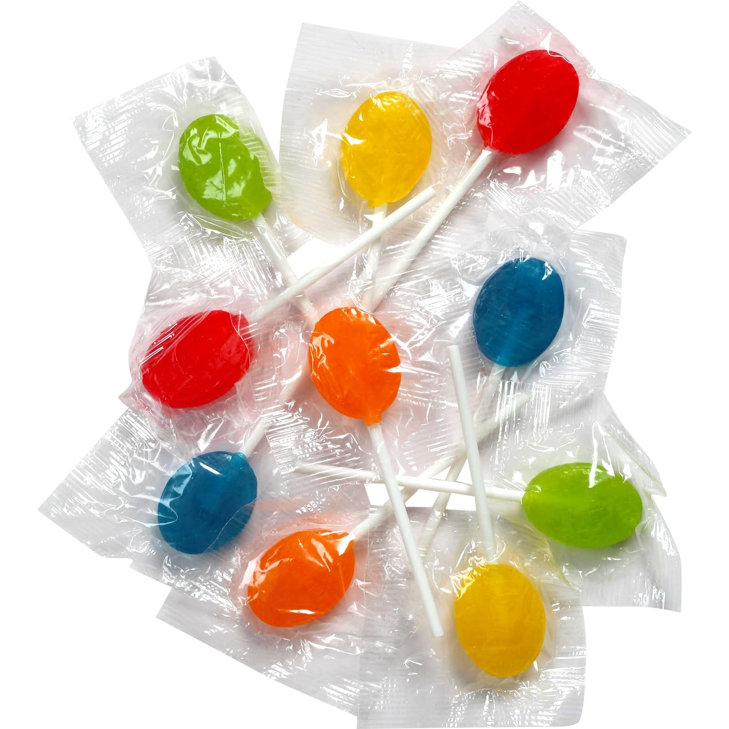 Summer Classic Lollipops - 5 Pounds - Fruit Flavored Lollipops - Classic Bulk Suckers for Kids - Birthday Goodie Bag Favors