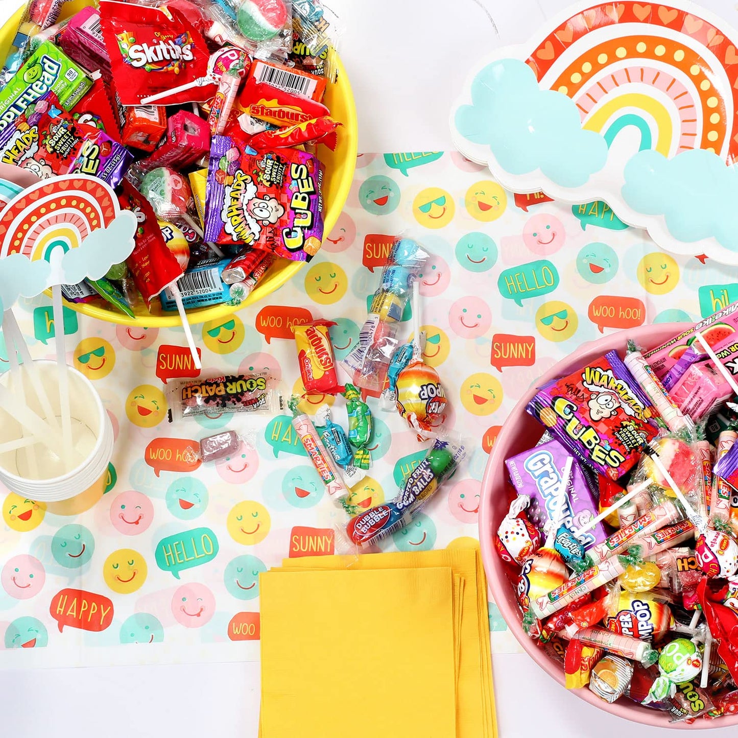 Giant Candy Mix - Parade Candy - 8 LB Bulk Assortment - Pinata Candies - Individually Wrapped Goodie Bag Filler Candy - Huge Variety Candy Bag - For Office, Birthdays, Fiesta, Carnival