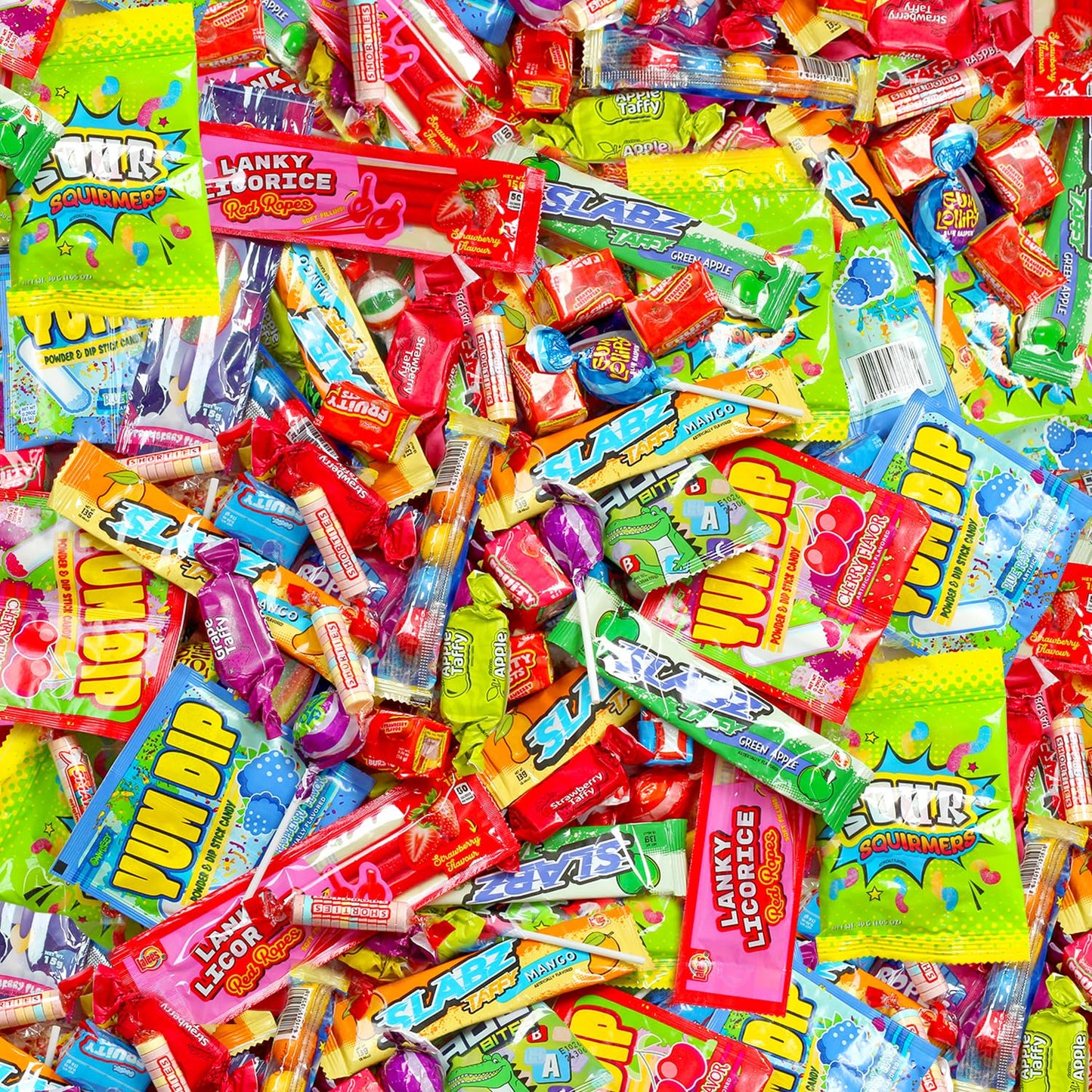 Bulk Candy Individually Wrapped - 10 Pounds - Big Bulk Candies - Party Favor Treats for Birthdays, Parades, Offices (Carnival)