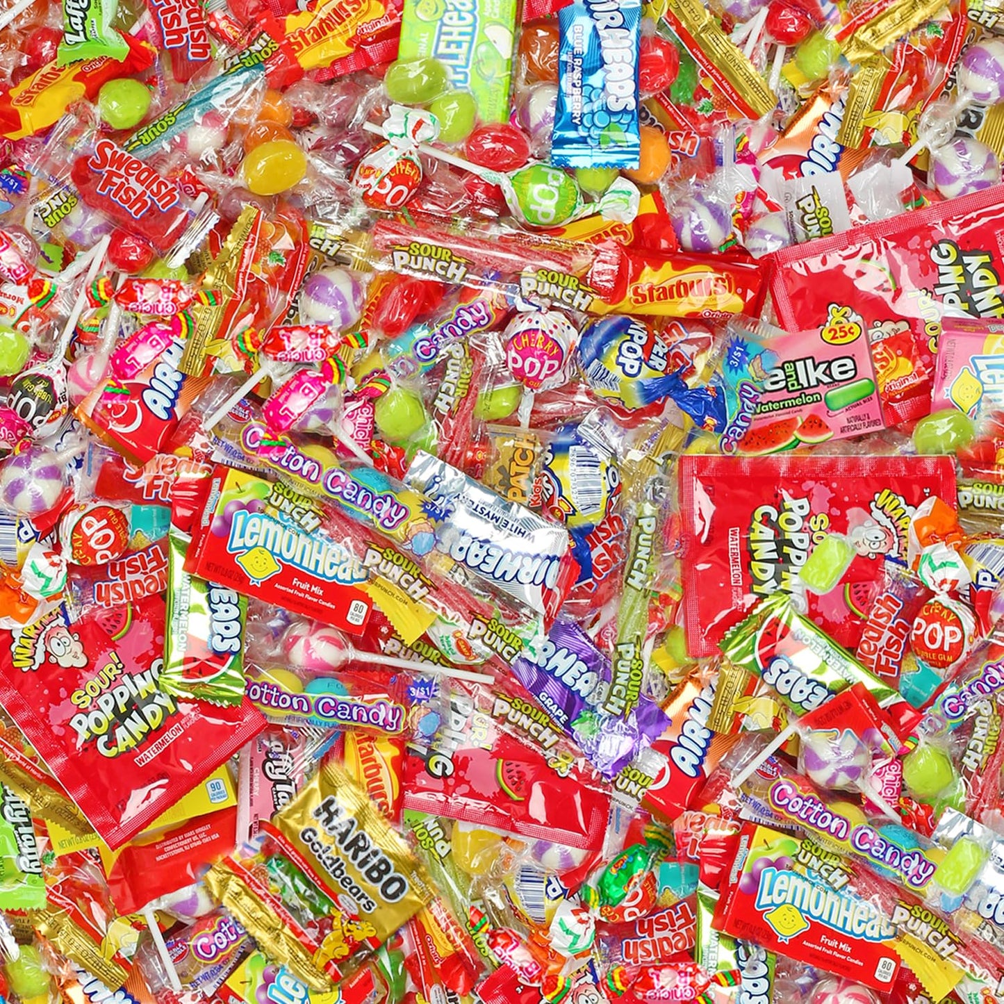 Bulk Candy Individually Wrapped - 7 Pounds - Parade Candy Throws - Pinata Candies Bulk - Assorted Candy Variety Pack - Mixed Candy Assortment Bag - Big Bulk Candy For Parades, Birthday Party Favors