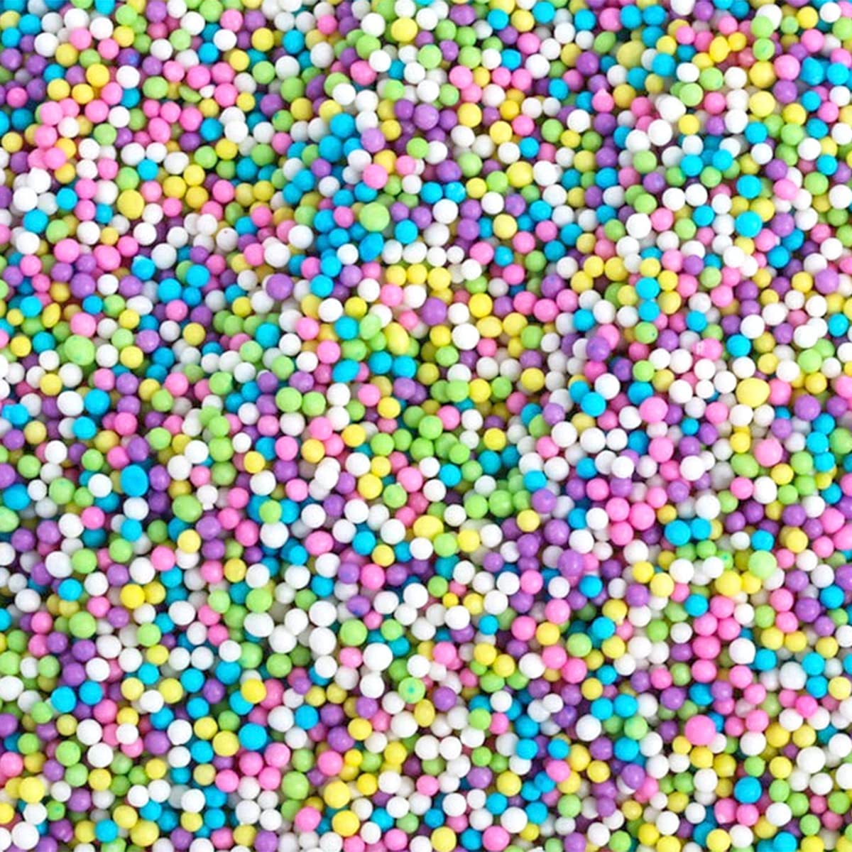 Pastel Nonpareils - Pastel Sprinkles - 1.8 Pound - Mothers Day Sprinkles - Spring Mix - Decorating Topping - Summer Mix - Bulk Sprinkles