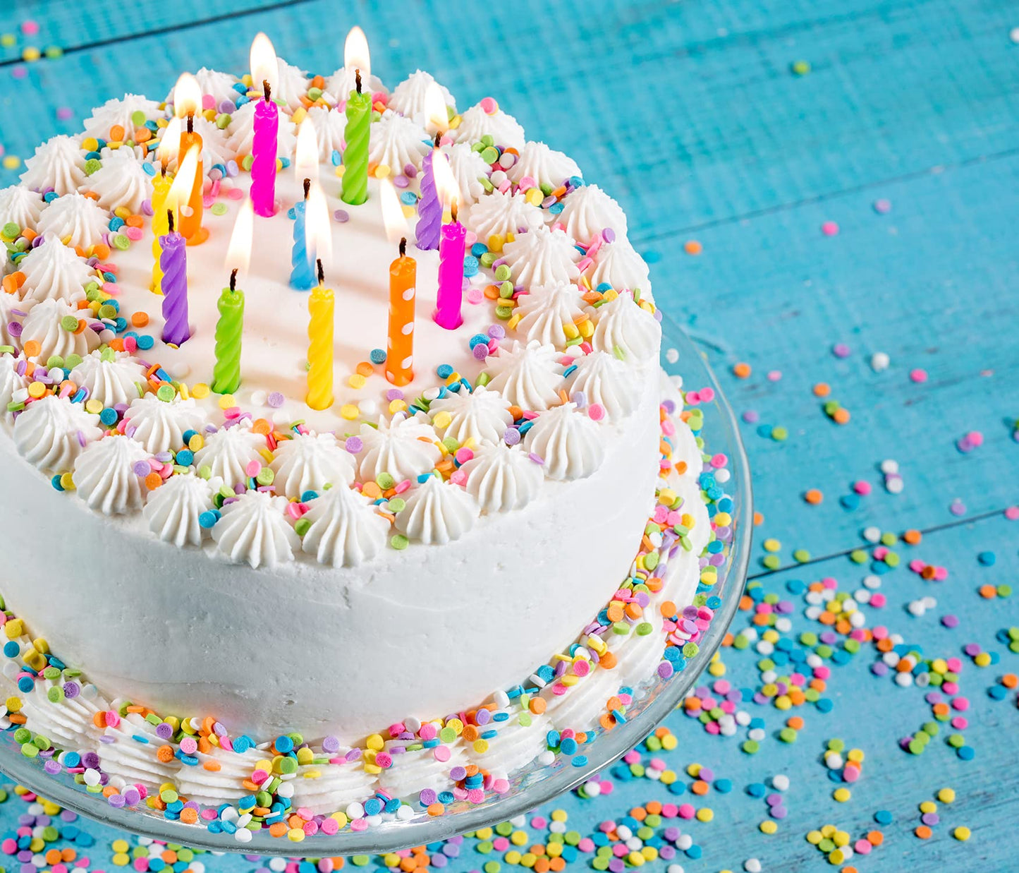 Pastel Confetti Sprinkles - 1.2 Pounds