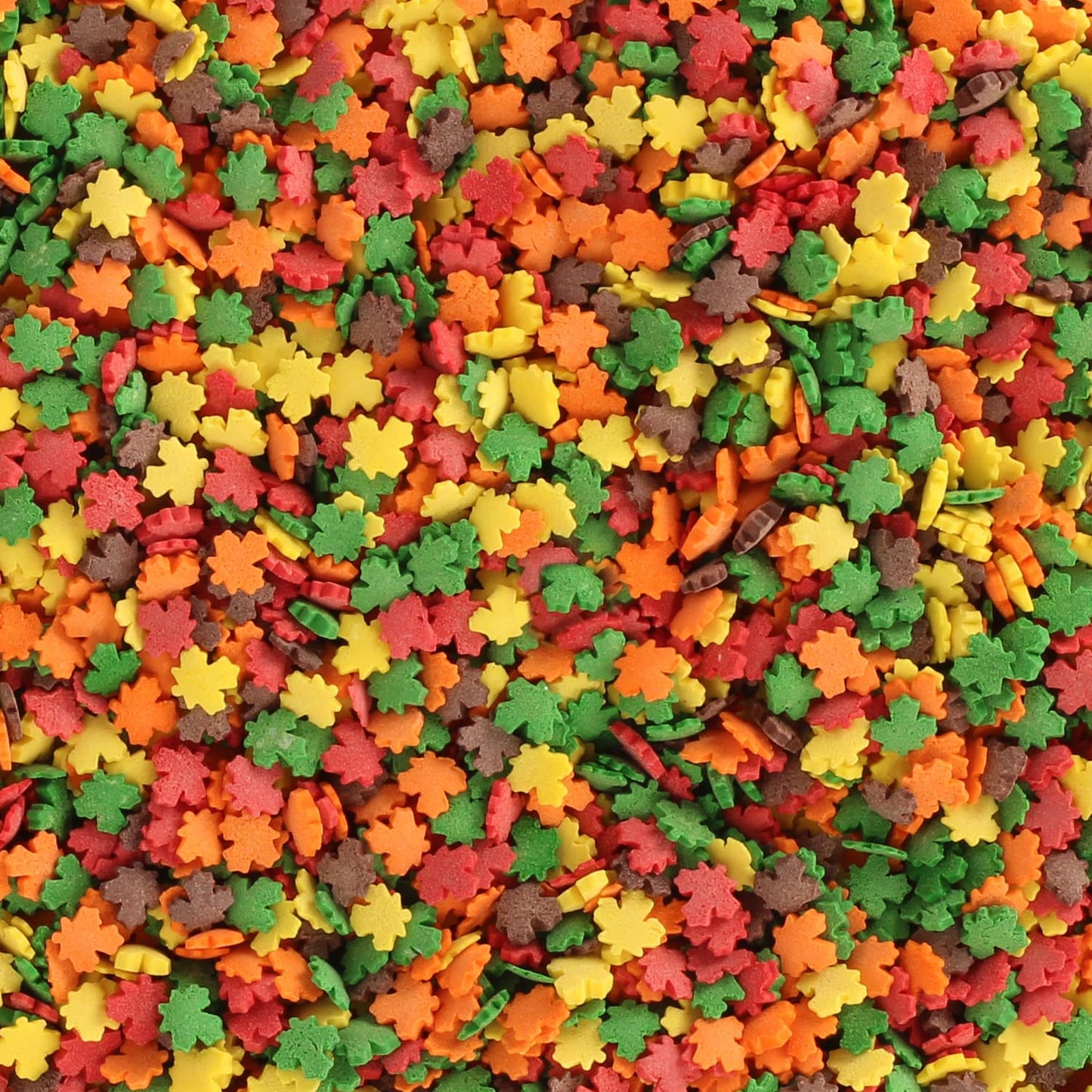 Fall Sprinkles - 10 oz - Bulk Halloween Sprinkles - Fall Color Sprinkles for Baking - Autumn Leaf Sprinkles - Thanksgiving Sprinkles for Cupcakes, Cookies, Cake Decorating