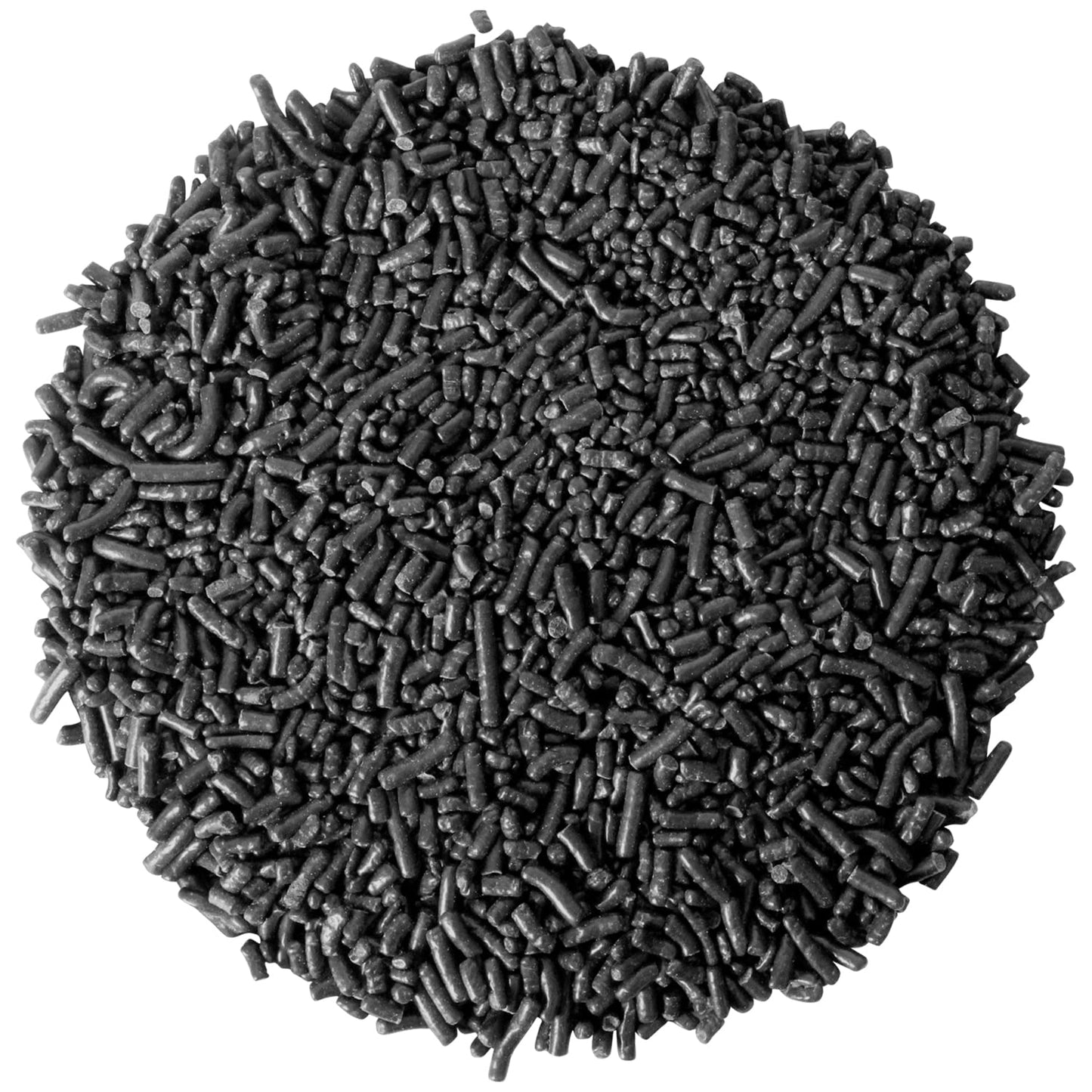 Black Sprinkles - 1.6 Pounds - Black Jimmies for Halloween - Bulk Sprinkles for Ice Cream, Cookies, Cupcakes - Halloween Sprinkles for Baking