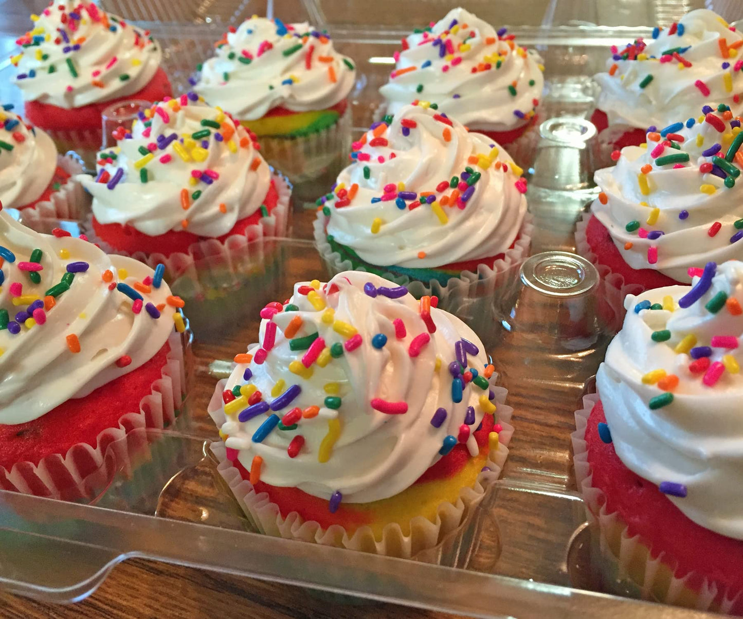 Rainbow Sprinkles - 6 Pounds - Bulk Spring Rainbow Jimmies - Colorful Sprinkles for Baking, Cupcakes, Cookies, Ice Cream, Toppings