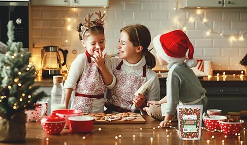 Christmas Sprinkles - 1 Pound - Holiday Xmas Jimmies - Red, White & Green Jimmies for Baking - Bulk Sprinkle Toppings for Cookies, Cakes, Cupcakes, and More!
