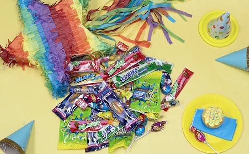 Sweet and Sour Candy Mix  2 Pounds - Individually Wrapped Bulk Mix for Parties, Goodie Bags & Gifts  Assorted Super Sour Treats for Kids, Adults & Events