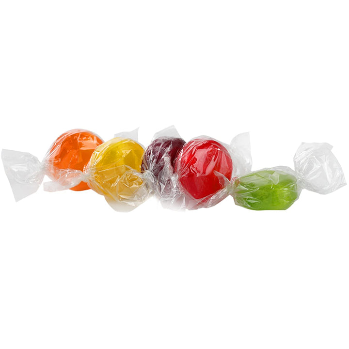 A Great Surprise Assorted Fruit Discs - 4 Pound Bag - Bulk Individually Wrapped Candy - Fruit Flavored Candies