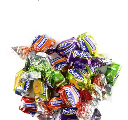 Fruit Filled Hard Candy - 5 Pounds - Assorted Fruit Flavored Hard Candies - Classic Bon Bons Variety Pack Hard Candy - Individually Wrapped - Apple, Pineapple, Grape, Strawberry