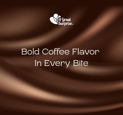 A Great Surprise Coffee-flavored Hard Candies - 3 Pounds - Individually Wrapped - Big Bulk Coffee Candy Original (Classic Roast)