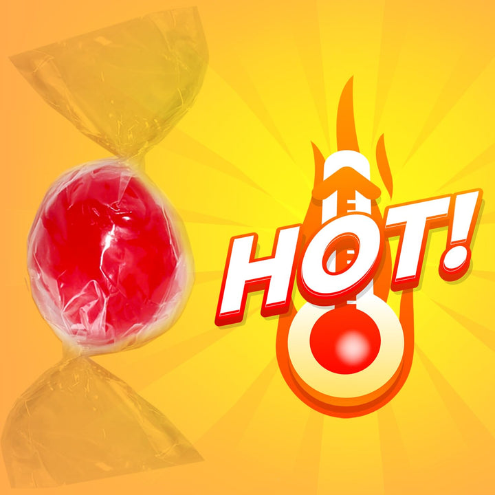 A Great Surprise Red Hot Cinnamon Candy Balls - 5 Pounds - Red Fire Candy Bulk - Individually Wrapped