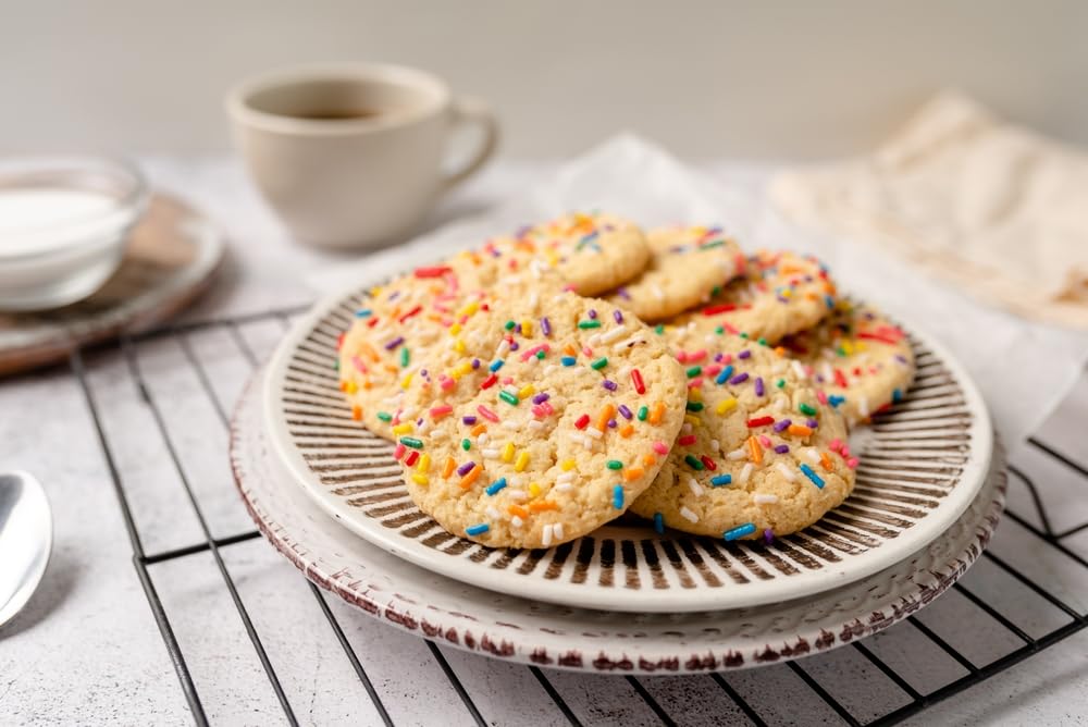 Rainbow Sprinkles - 2.2 Pounds - Bulk Rainbow Jimmies for Cookies - Birthday Cake for Ice Cream, Baking, Cupcakes, Donuts