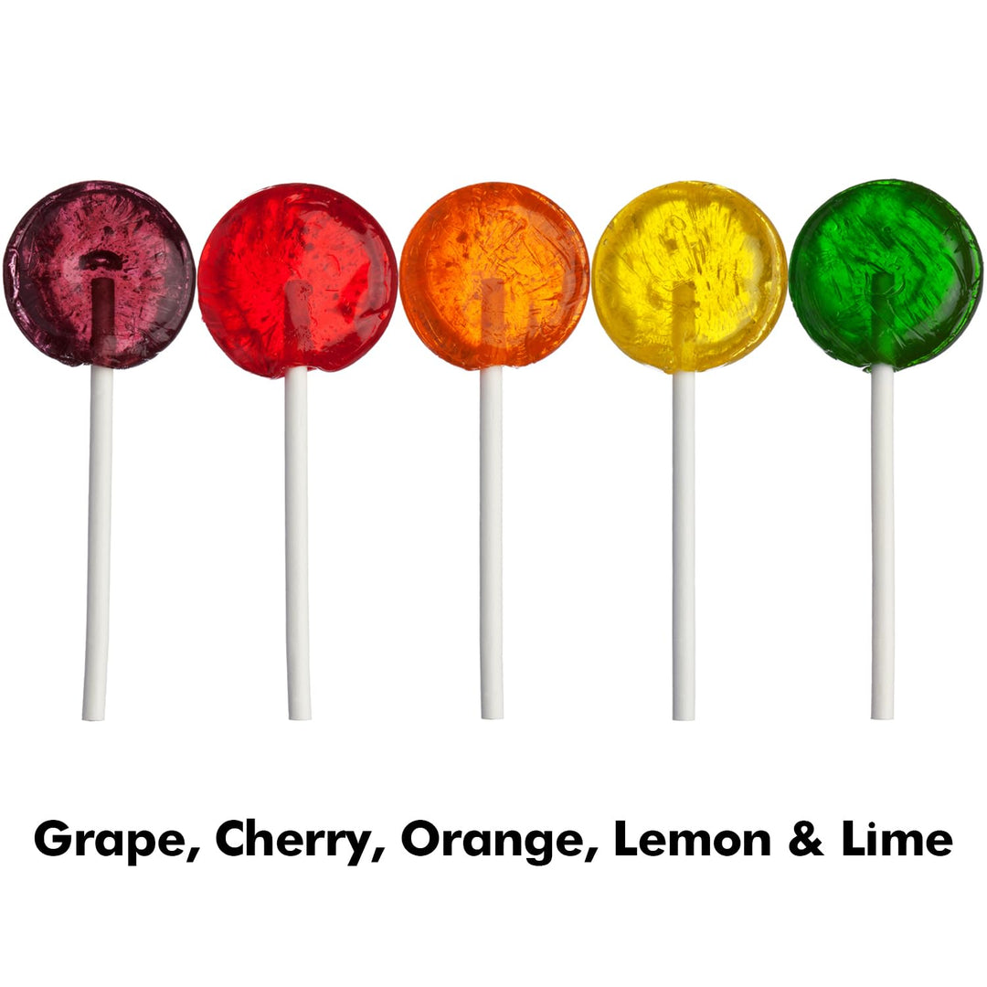 Dooboe Lollipops Bulk - 18 Pounds - Chrtistmas Lollipops Assorted Fruit Flavored - Doctor Offices, Parades, Schools, Parties and More