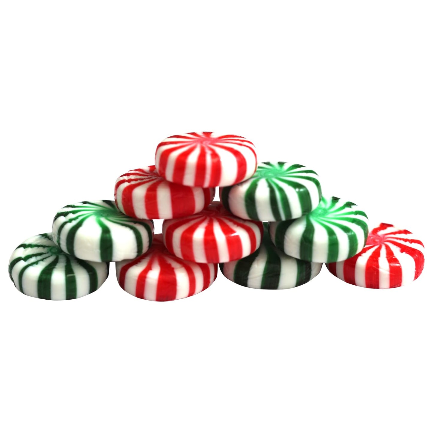 Starlight Mints Bulk Individually Wrapped - 5 Pounds - Spearmint and Peppermint Hard Candy - Christmas in July Candy - Office Mints - Approx 400 Pieces - Assorted After Dinner Mints