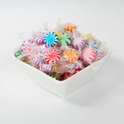 Fruit Flavored Starlights Candies - 5 Pounds - Assorted Fruit Flavors Hard Candy - Individually Wrapped Hard Suckers - Colorful Bulk Hard Candies For Candy Buffet, Offices