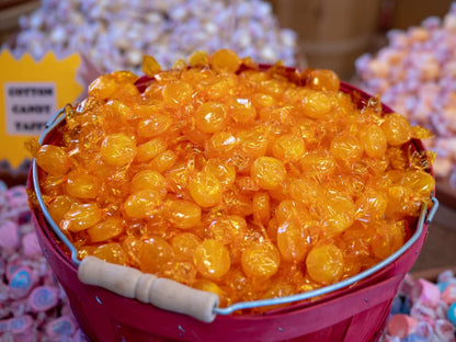 Butterscotch Hard Candy - 4 Pounds - Individually Wrapped Butter Scotch Candies - Yellow Candy - Butterscotch Discs Buttons - Bulk Candy