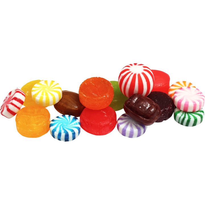 Lalees Bulk Hard Candy  4 Pounds Individually Wrapped Classic Mix  Office Candy Variety Pack for Desk, Front Counter, Lobby & Events