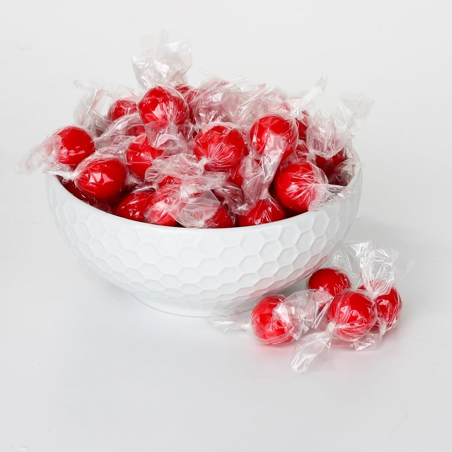 A Great Surprise Red Hot Cinnamon Candy Balls - 5 Pounds - Red Fire Candy Bulk - Individually Wrapped