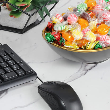 Dooboe Hard Candy Mix - 7 Pounds - Big Bulk Hard Candies Individually Wrapped - Old Fashioned - Rootbeer, Strawberry, Toffee, Mint and More