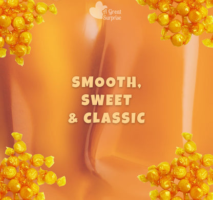 Butterscotch Hard Candy - 4 Pounds - Individually Wrapped Butter Scotch Candies - Yellow Candy - Butterscotch Discs Buttons - Bulk Candy