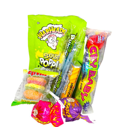 Sour Candy Bulk - 4 Pounds - Sour Candy Variety Pack- Bulk Camp Summer Sour Candy Mix - Assorted Pinata Candies - Goodie Bag Mix - Super Sour Party Favors for Kids