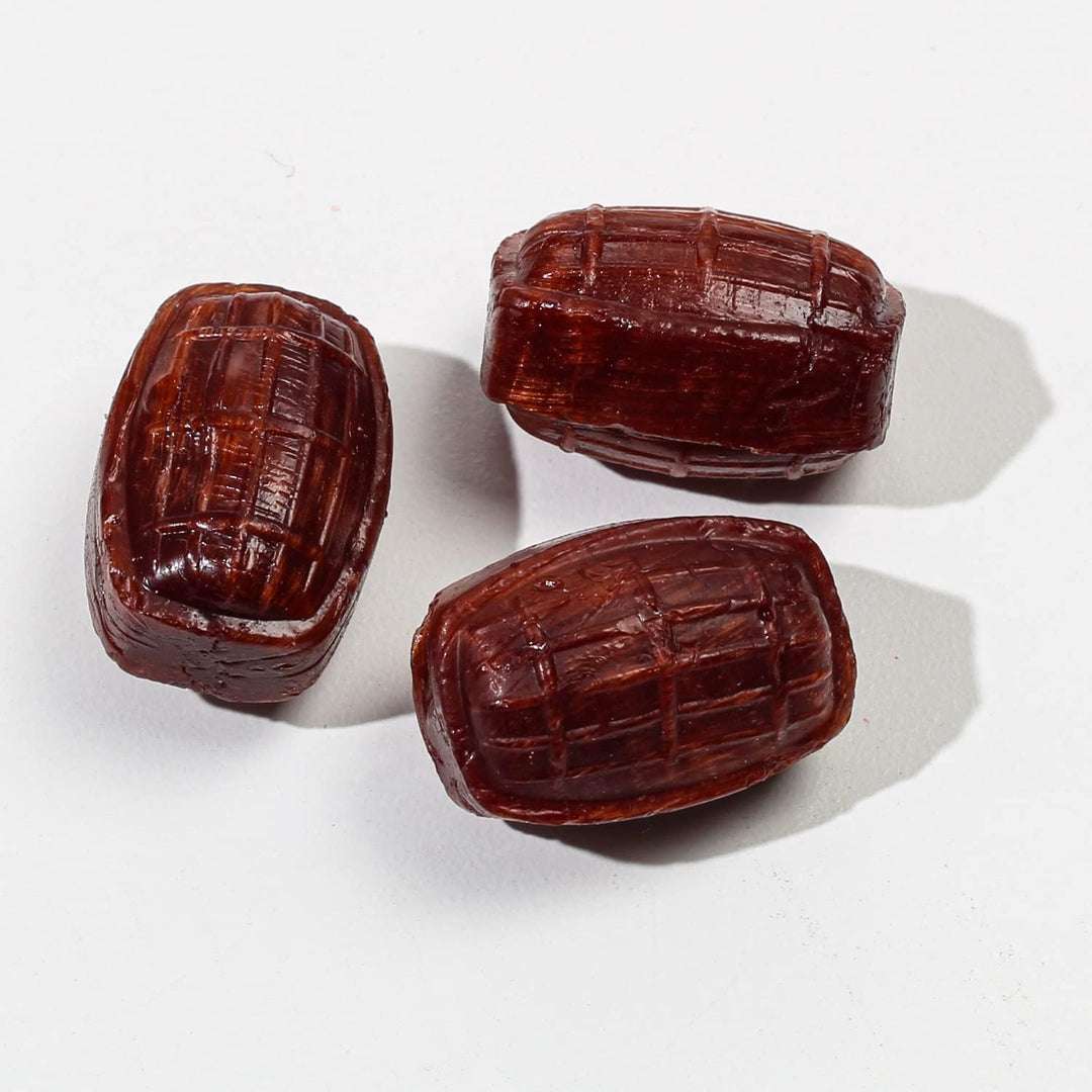 Root Beer Hard Candy - 2 Pounds - Old Fashion Brown Candies Bulk - Classic Root Beer Barrels