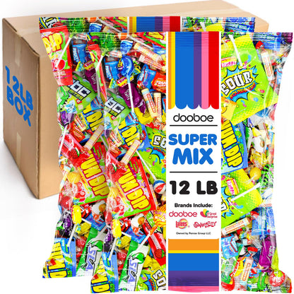 Bulk Candy Mix - 12 Pounds - Individually Wrapped Candies - Parade Candy - Wholesale Candy Assortment