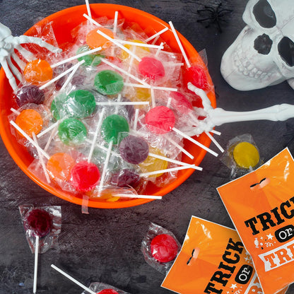 Classic Lollipops - 3 Pounds - Back To School Lollipops - Individually Wrapped - Flat Round Bulk Suckers For Kids, Doctors Office, Schools, Banks
