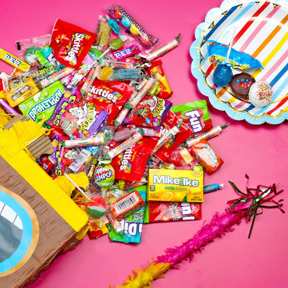 Bulk Candy - 7.5 Pounds - Birthday Bulk Candy - Assorted Pinata Stuffer Filler Candies - Birthday Party Candy Favors - Goodie Bag Stuffers - Bulk Candy for Offices, Schools, Claw Machines Individually Wrapped