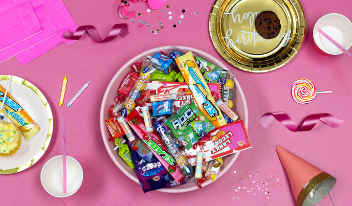 Party Pinata Candy Mix - 5 Pounds - Big Bulk Parade Candies - Birthday Candies for Goodie Bags - Candy Individually Wrapped - Pinata Filler Stuffer Variety Pack