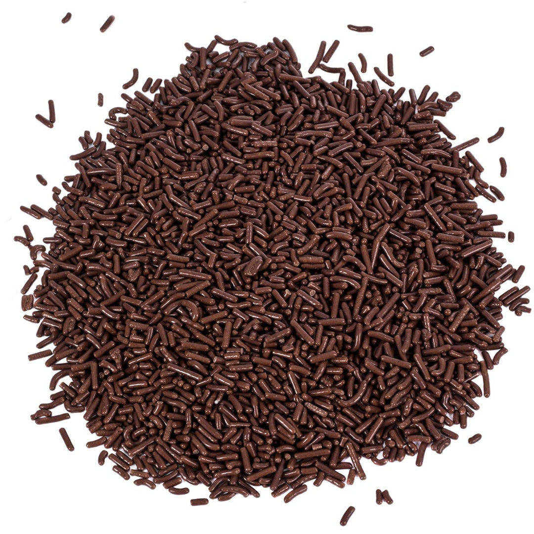 A Great Surprise Chocolate Sprinkles - 2.2 Pounds - Chocolate Jimmies for Ice Cream - Toppings for Baking, Cake Decorating, Cookies, Cupcake