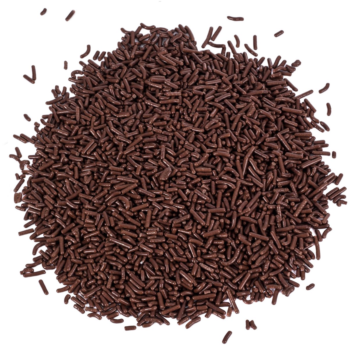 Chocolate Sprinkles - 2.2 Pounds - Chocolate Jimmies for Ice Cream - Toppings for Baking, Cake Decorating, Cookies, Cupcake
