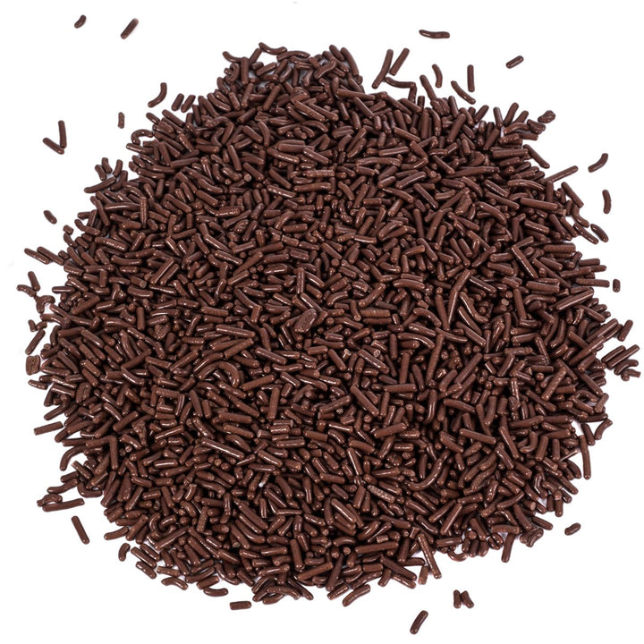 A Great Surprise Chocolate Sprinkles - 2.2 Pounds - Chocolate Jimmies for Ice Cream - Toppings for Baking, Cake Decorating, Cookies, Cupcake
