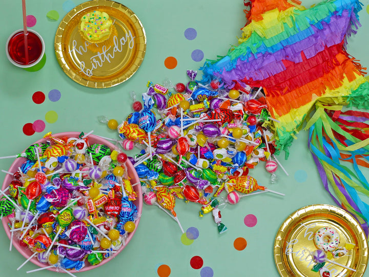 Pinata Candy - 5 Pounds 2.26 KG - Parade Candy Assortment - Individually Wrapped Mix for Party Favors - Bulk Variety Bag for Pinata Stuffers - Kids Birthday, Carnival Candies