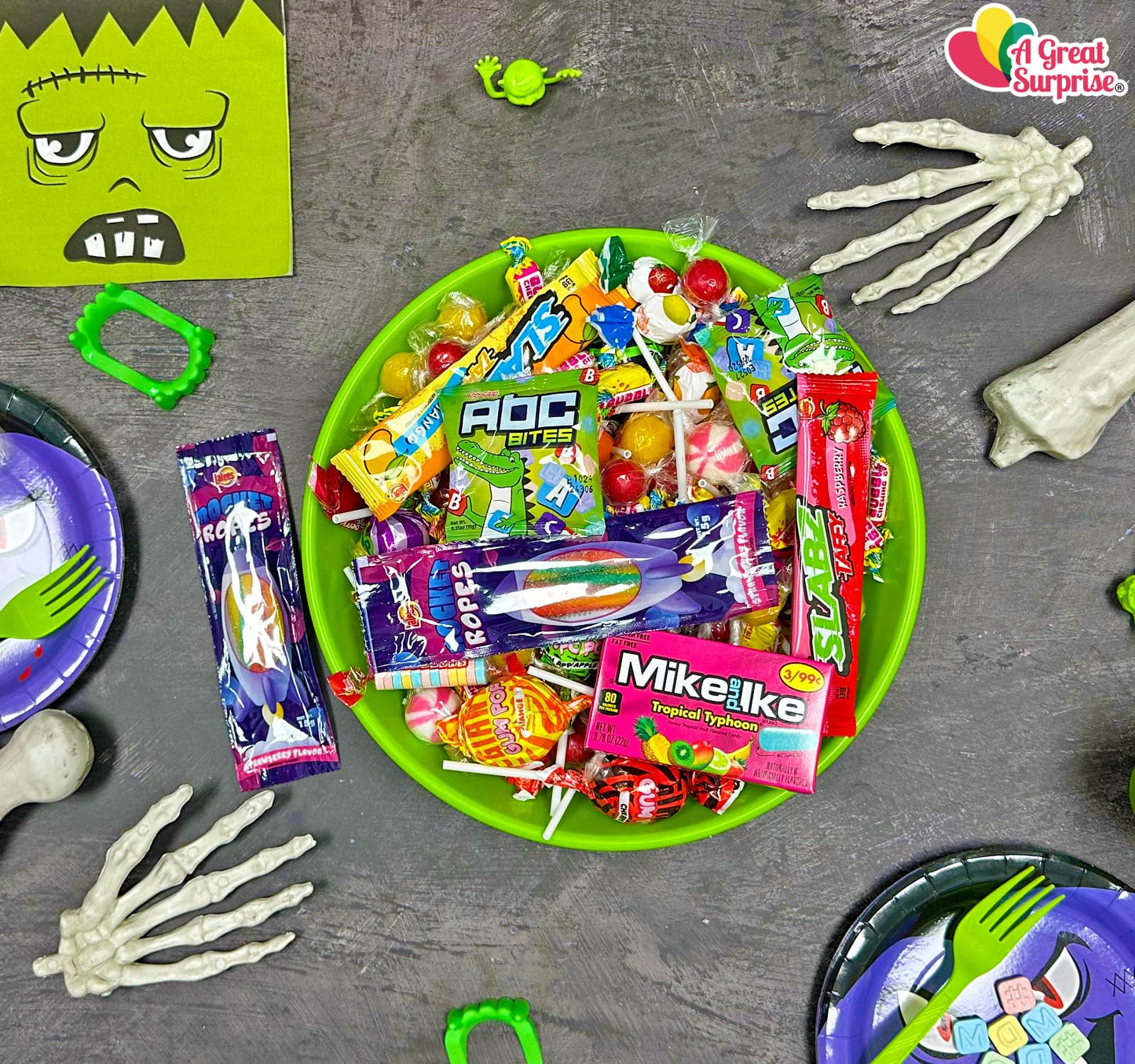 Bulk Party Mix - 8 Pounds - Variety Parade Candies - Piata Candies - Individually Wrapped Candy - Assorted Candy