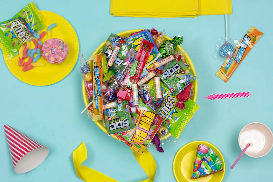 Bulk Candy Individually Wrapped Gift - 10 Pounds - Big Bulk Candies - Party Favor Treats for Birthdays, Parades, Offices (Carnival)