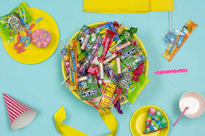 Bulk Candy Individually Wrapped Gift - 10 Pounds - Big Bulk Candies - Party Favor Treats for Birthdays, Parades, Offices (Carnival)