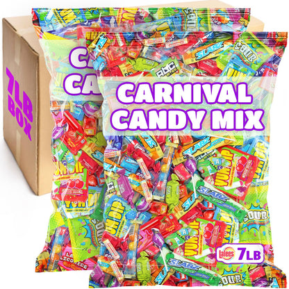 Lalees Halloween Candy - 7 Pounds - Trick or Treat Assorted Candies Individually Wrapped - Bulk Candy Favors for Office, Goodie Bags, Birthday Parties, Goodie Bags