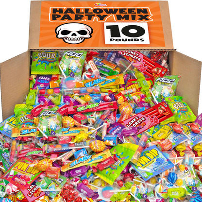 Bulk Candy Individually Wrapped - 10 Pounds - Big Bulk Candies - Party Favor Treats for Birthdays, Parades, Offices (Carnival)