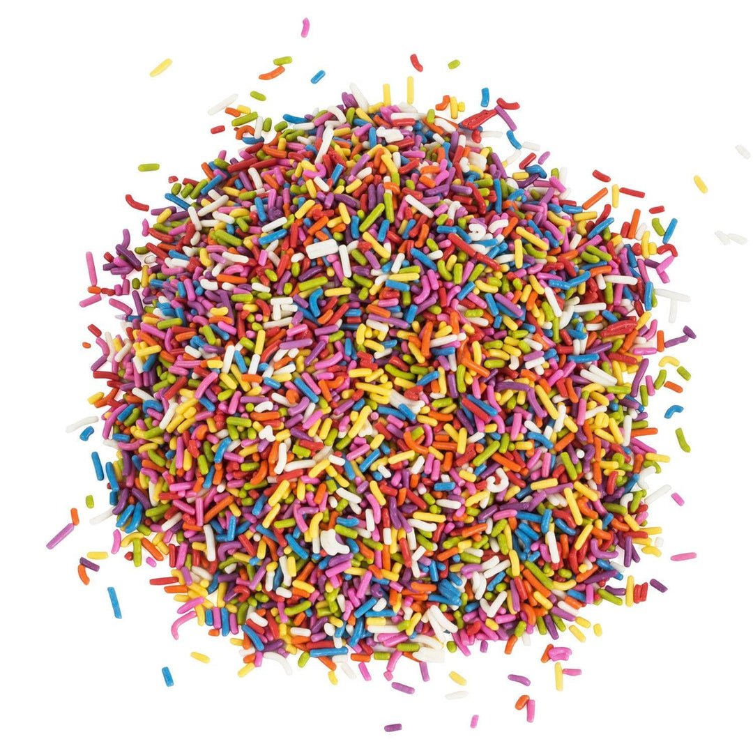 A Great Surprise Dye Free Rainbow Sprinkles - 1.5 Pounds - All Natural - Vegan Sprinkles for Baking, Ice Cream, Cookies, Cupcakes