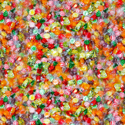 Dooboe Hard Candy Mix - 7 Pounds - Big Bulk Hard Candies Individually Wrapped - Old Fashioned - Rootbeer, Strawberry, Toffee, Mint and More