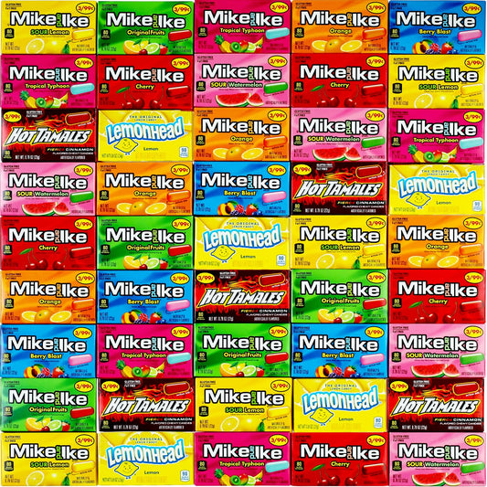 Mini Movie Theater Candy - 45 Individual Halloween Boxes of Change Maker Candy - Trick Or Treat Full Size Candies