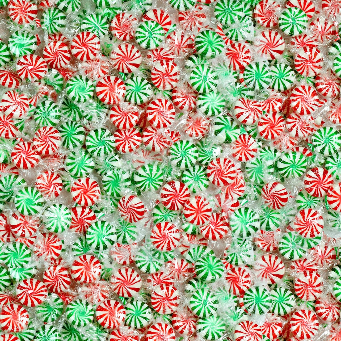 Starlight Mints Bulk Individually Wrapped - 5 Pounds - Spearmint and Peppermint Hard Candy - Christmas in July Candy - Office Mints - Approx 400 Pieces - Assorted After Dinner Mints