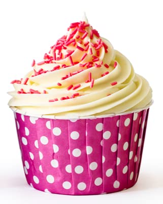 Pink Sprinkles - 1.6 LB - Pink Sprinkles Bulk - Pink Sprinkles Jimmies - Dessert Toppings for Mothers Day, Birthdays, Baby Showers and More!